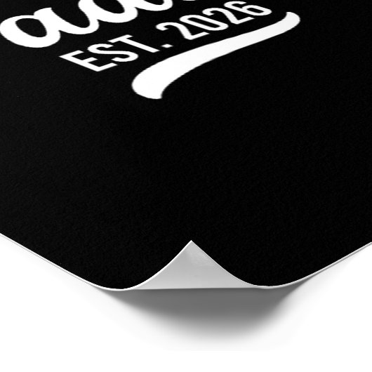 Poster Promoted To Daddy Est. 2026 Father 2026 Loading Ne (Coin)