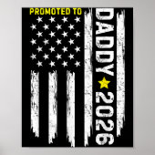 Poster Promoted To Daddy Est 2026 Soon To Be Dad New Fath (Devant)