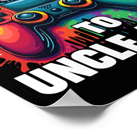 Poster Promoted To Uncle Gender Reveal Leveling Up To Unc (Coin)