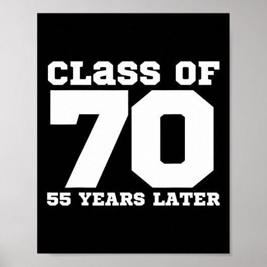 Poster Promotion de 1970 (Devant)