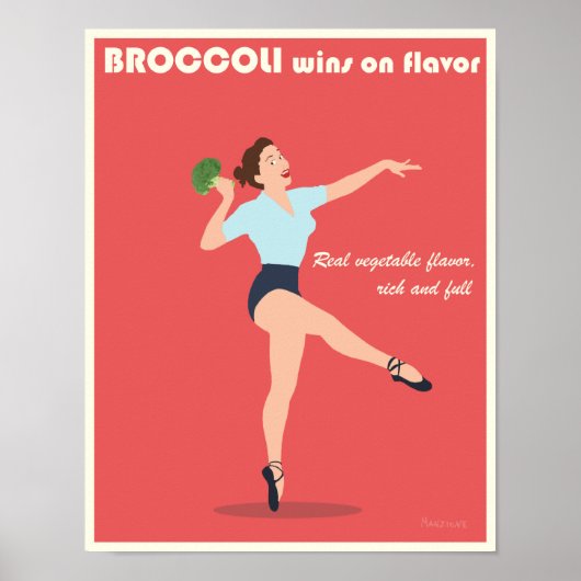Poster promotionnel Broccoli - 11x14 (Devant)