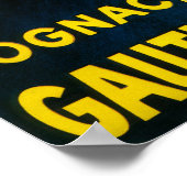 Poster promotionnel Cognac GautierFrance (Coin)