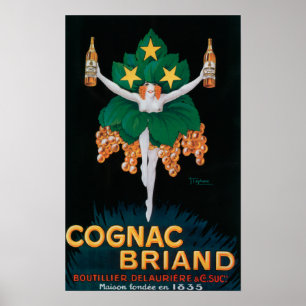 Poster promotionnel de Cognac Briand