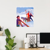 Poster promotionnel du chemin de fer PLM (Bureau à domicile)