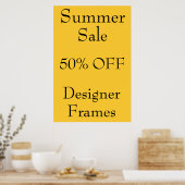 Poster Promotions de magasin (Cuisine)