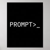 Poster Prompt Coder Gift For Ai Prompt Engineer & Hac (Devant)