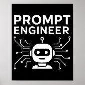 Poster Prompt Engineer Apparel Funny Ai Tech Humor Gift (Devant)