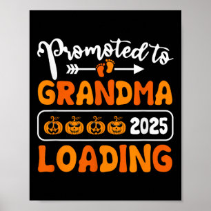 Poster Promu À Grand-Mère 2025 Chargement Citrouille Hall