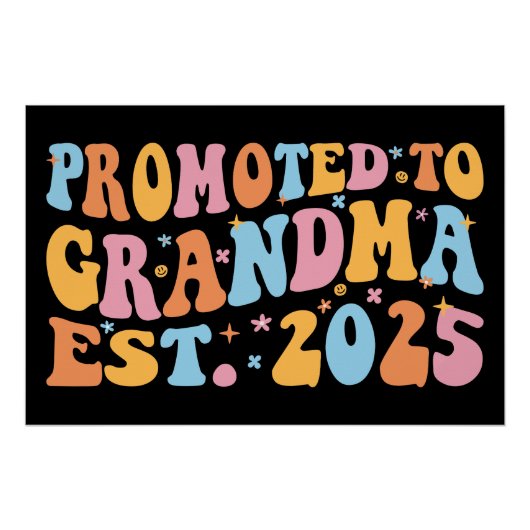 Poster Promu À Grand-Mère Est. III 2025 (Devant)