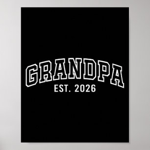 Poster Promu À Grandpa Est 2026 Bientôt Être Grand-Père G