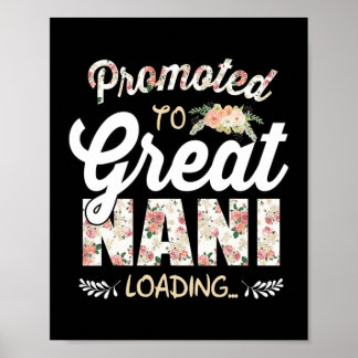 Poster Promu à Great Nani Est 2022 Floral première fois