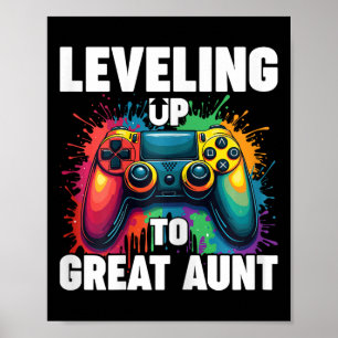 Poster Promu au niveau de révélation de genre de grand-mè