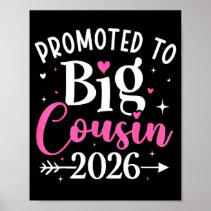 Poster Promu Grand Cousin 2026 Annonce Bébé Cousin