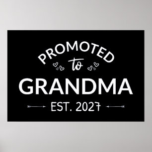 Poster Promue Grand-Mère Ét 2027 Nouvelle Nana II
