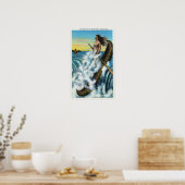 Poster Promulgation de la légende du canot blanc (Cuisine)