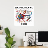 Poster Pronciation synaptique à l'intérieur du neurone Sy (Bureau à domicile)