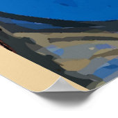 Poster Pronto, Abstrait Man on Cell Phone, modifier le te (Coin)