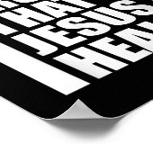 Poster Proof That Jesus Heals - I Am Healed - Christian  (Coin)