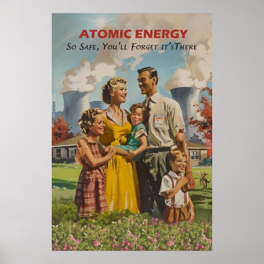 Poster Propaganda Nuclear Power (Devant)