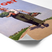 Poster Propagande 2ÈME GUERRE MONDIALE vintage (Coin)