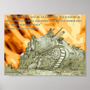 Poster Propagande 2ÈME GUERRE MONDIALE vintage