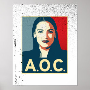 Poster Propagande AOC 2024