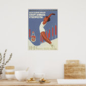 Poster Propagande d'athlétisme soviétique (Cuisine)