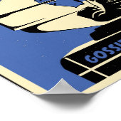 Poster Propagande de bureau : Parler de Glacière d'eau (b (Coin)