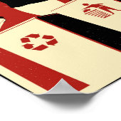 Poster Propagande de bureau : Salle de petit-déjeuner (Coin)