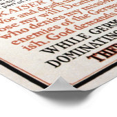 Poster Propagande de la Première Guerre mondiale (Coin)