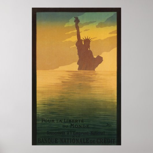 Poster Propagande de la Première Guerre mondiale (Devant)