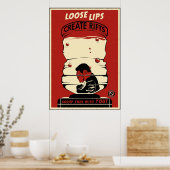 Poster Propagande du bureau : Glacière de l'eau (Cuisine)