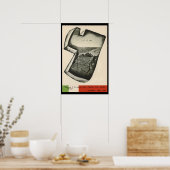 Poster Propagande Mussolini (Cuisine)