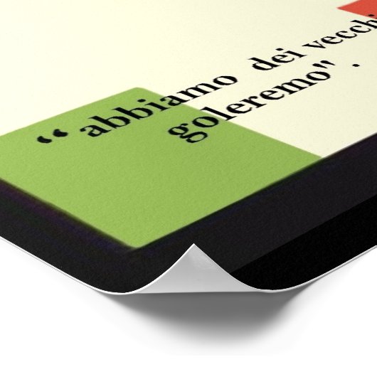 Poster Propagande Mussolini (Coin)