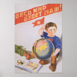 Poster Propagande soviétique