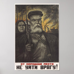 Poster Propagande soviétique