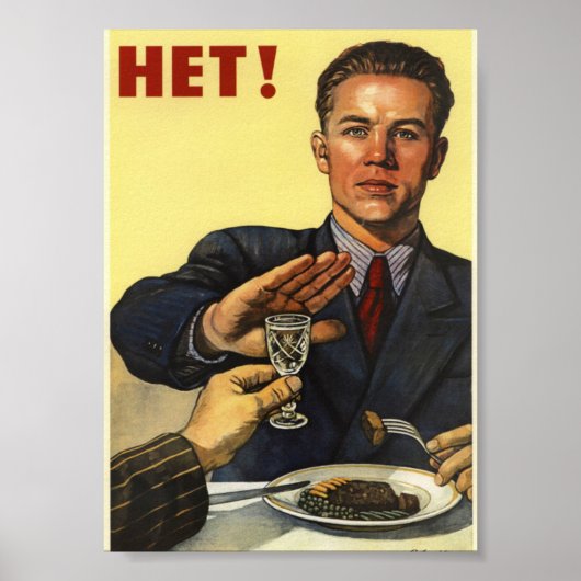 Poster Propagande soviétique (Devant)
