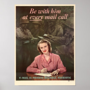 Poster Propagande vintage