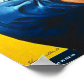 Poster Propagande Vintage Rosie Riveter (Coin)