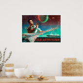 Poster Propagation d'affiches chinoises sur l'espace (Cuisine)
