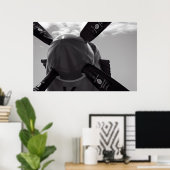 POSTER PROPÉLEUR DE FIRE D'ESPRIT (Bureau à domicile)