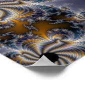 Poster Propelleflora - Fractale de la spirale (Coin)