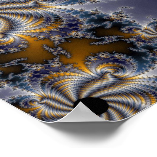 Poster Propelleflora - Fractale de la spirale (Coin)