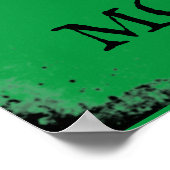 Poster Prophète Halloween monstre de marais (Coin)