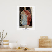 Poster Prophète. Par Piero Della Francesca (Cuisine)