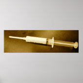 Poster Propofol dans l'affiche sépia (Devant)