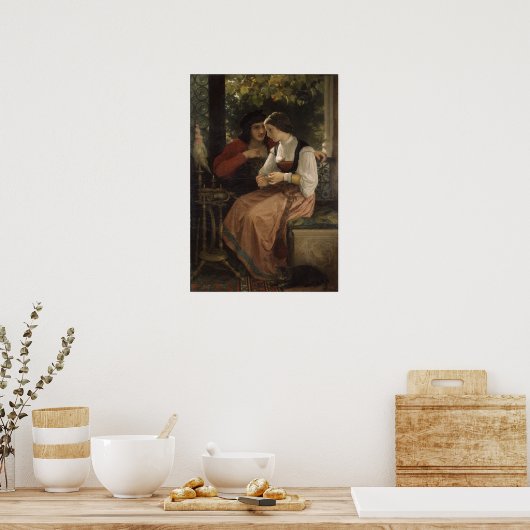 Poster Proposition - William Bouguereau (Cuisine)