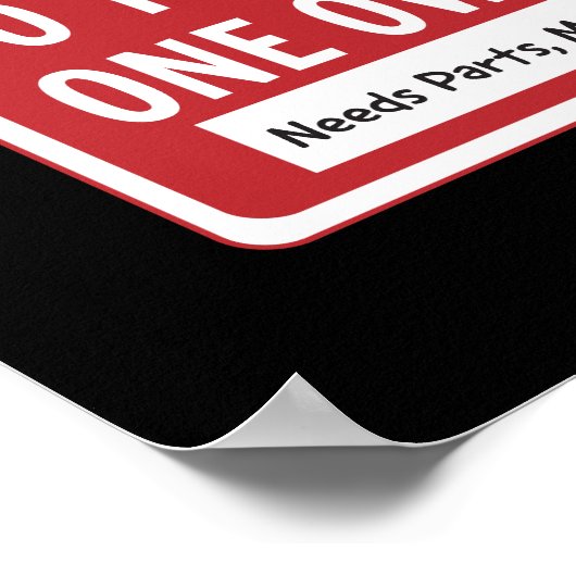 Poster Propriétaire de 50 ans (Coin)