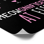 Poster Propriétaire de chat 50e anniversaire Amateur de c (Coin)