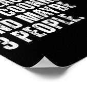 Poster Propriétaire De Coonhound Noir Et Tan Amant De Bas (Coin)